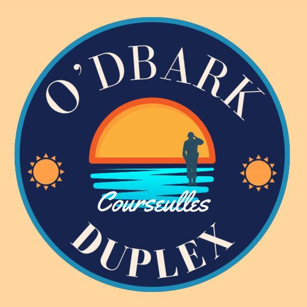 "O'Dbark" - Duplex 2 Etoiles - A 100M De La Plage Avec Jardin Курсёль-сюр-Мер Экстерьер фото